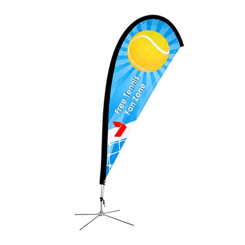 Large(109*388cm) Teardrop Banners - Modern Promotions